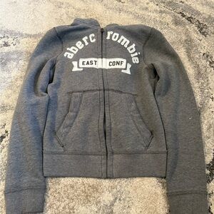 Abercrombie & Fitch Kids Charcoal Hoodie